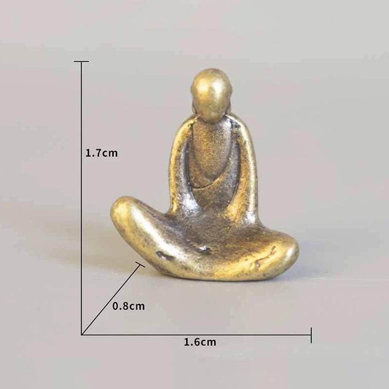 

Мини-сосна Приветственная Миниатюрная фигурка Медная Маленькое искусственное дерево Декор для бонсай Статуэтки Миниатюрные украшения для пейзажа A1