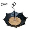 Decorative Bird Feeder Umbrella Outdoor Hanging Open for Balcony Garden Backyard