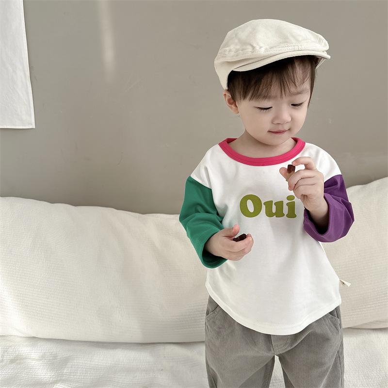 

Детский осенний комплект толстовки и брюк в корейском стиле – Двухпредметный наряд для мальчиков-младенцев и малышей 80 cm