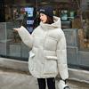 2025 Winter New Cotton-padded Clothes Hooded Women's Versatile Fashion Loose Cotton-padded Clothes Foreign-style Cotton-padded Jackets