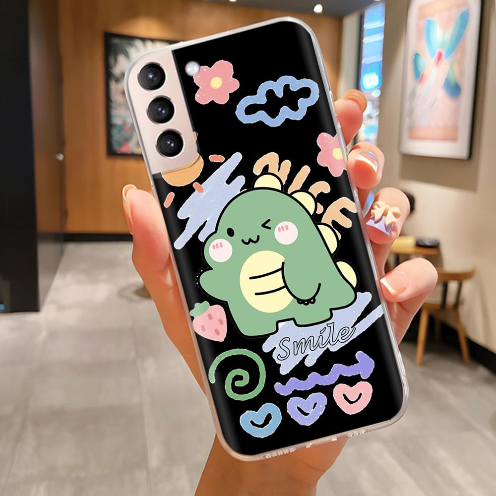 For Samsung S21 FE Plus Ultra Phone Case Butterfly Cat Soft Silicone Cover For Galaxy S21+ S21FE S 21 Protection Funda Coque