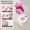 Drehende Katzenaugen-Magnet-Anfängerfreundliche Glasperlen-Nagelmagnet-Spinner DIY Heim-Salon Damen Gel-Nagellack-Nagelkunst Magnetische Werkzeuge