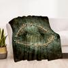 Lord Of The Rings Symbol Flannel Blanket-Soft and Suitable for Sofas,Beds,Offices,Travel,All Seasons,Great Gift for Holidays and Birthdays.