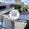 Solar Energy Setup L-shaped Mount Secure Installation For Solar Panels Solar Panel Mounting Aluminum Alloy Construction