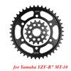 525 16T 42T Motorcycle Front Rear Sprocket Gear Wheel Cam Kit for Yamaha YZF-R7 YZF690 -2024 MT-10 MTN1000 MT-10 SP