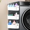 3 Pack Magnetic Shelves for Washing Machine, Magnetic Laundry Organizer,Magnetic Fridge Shelf Metal Magnetic Laundry Organization and Storage