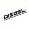 3D Metal Diesel Petrol Logo Badge Sticker Side Fender Rear Trunk Emblem Decal Car Styling