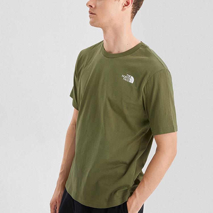 THE NORTH FACE T Shirt Unisex Green NF0A5AX7-7D6