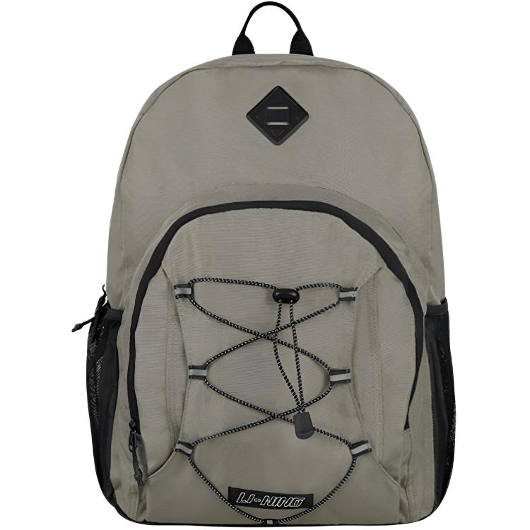 Li Ning Polyester Backpack Regular Kids Gray YBST155-2 Gray