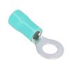 100PCS RV5.5-6 Insulated Wire Terminal Green AWG12-10 Ring Wire Connector Crimp Connectors Industrial Applications