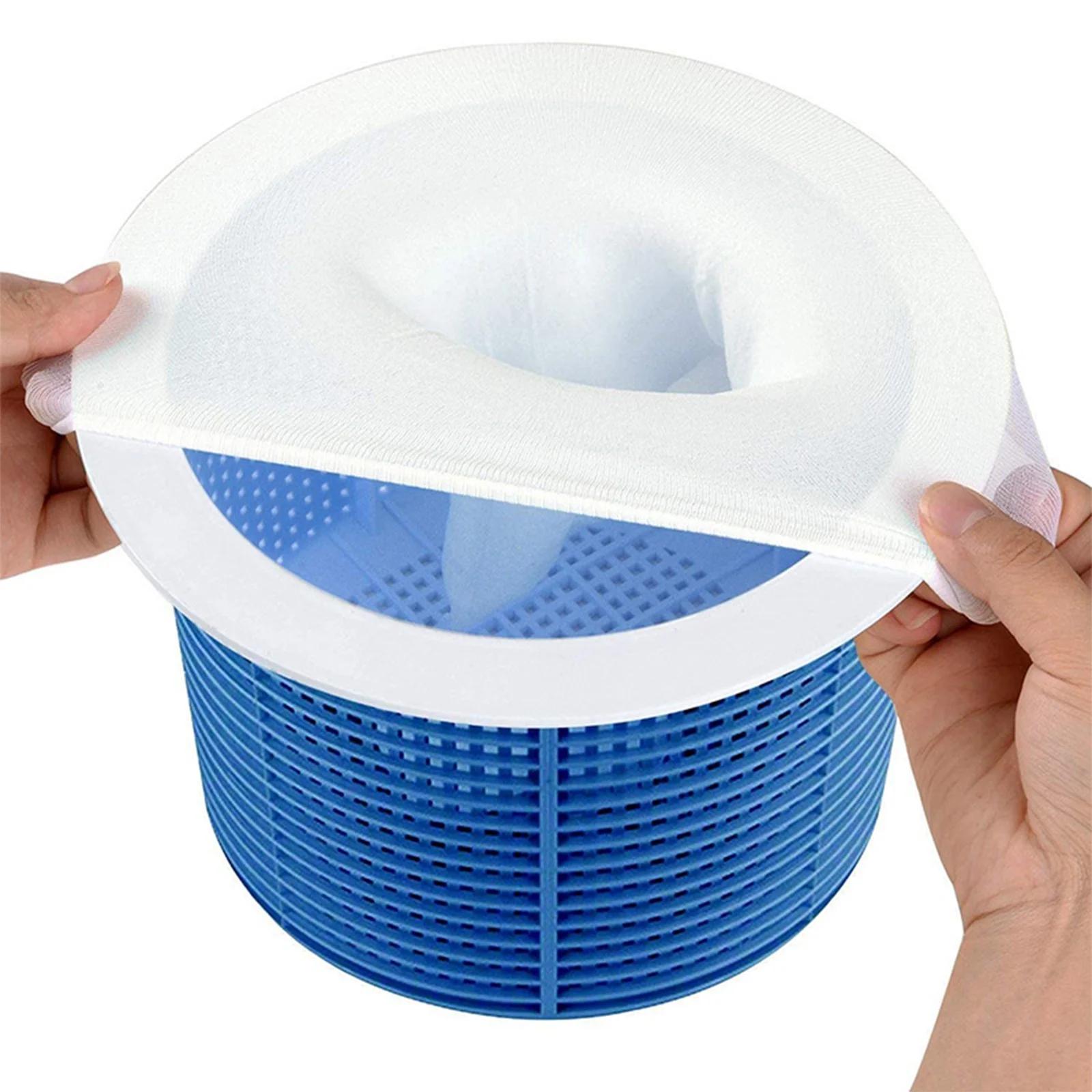 

5/10/20pc Pool Skimmer Filter Socks Filter Nets Bag Nylon Mesh Household for Filters Baskets Skimmers Swimming Pool Accessories 5PCS