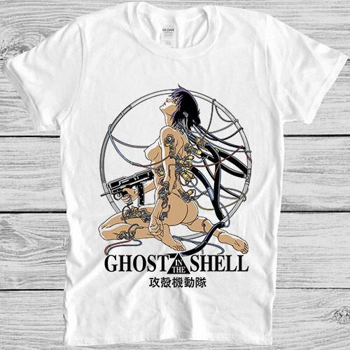 

Ghost In The Shell Japanese Manga Anime Funny Cult Top Gift Tee T Shirt M1036 4XL