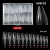120-Piece Reusable Nail Extension Kit: Glue, Mold & Crystal Nail Pieces