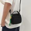 Trendy Brand Small Satchel Women's Trendy Shoulder Bag Men's Casual Versatile Messenger Bag Sports Mobile Phone Bag Small Backpack