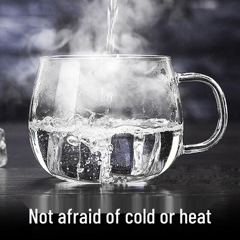 Fuguan Creative High Borosilicate Glass Cup 350ml