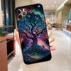 Tree of Life Space Galaxy Stars Phone Case For iPhone 17 Air 16 15 13 11 12 14 Pro Max mini 15 16 Plus 16e Protective Cover