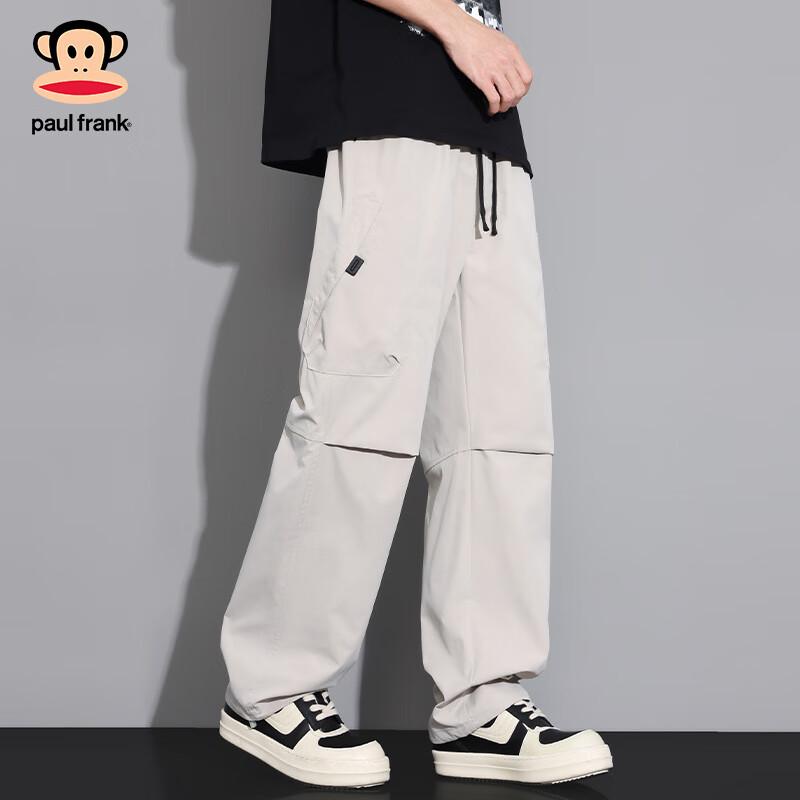Paul Frank Men's Summer Loose Straight-Leg Cargo Pants