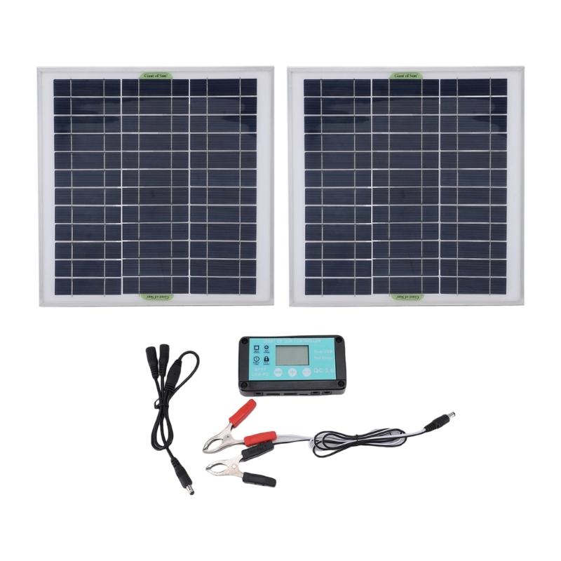 100W Solar Panel Kits Solar Panel Charging Portable Solar Battery Charging