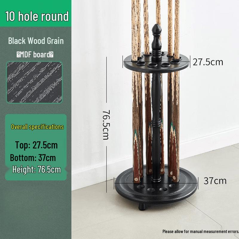 Floor-Standing Billiard Cue Rack