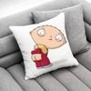 F-Family Funny Guy Throw Pillow Case For 30X30Cm 40X40Cm 45X45Cm 50X50Cm 55X55Cm Square Sofa Pillowcase Shell