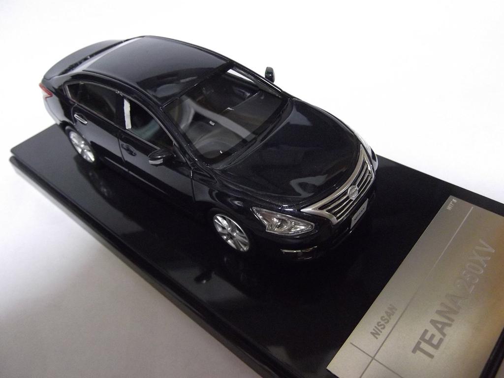 Scale TEANA 250XV Dark Metal Gray Finished Product WIT'S 1/43