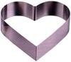Kruh Prsten, Srdce, Hluboký, Ne. 1643, Nerezová ocel 18-8, Vyrobeno v Japonsku, WSL15643