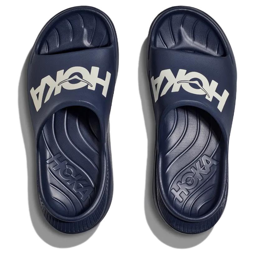 HOKA ONE ONE Ora Athletic Slide Varsity Navy White 1155154-VYN