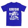 KMFDM T-Shirt Rock Band Hip Hop T Shirts Short Sleeve Y2K Retro Tops Summer Cotton Round Neck 4XL 5XL 6XL Clothing