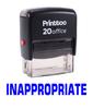 Printtoo INAPPROPRIATE Self Inking Rubber Stamp Office Stationary Custom
