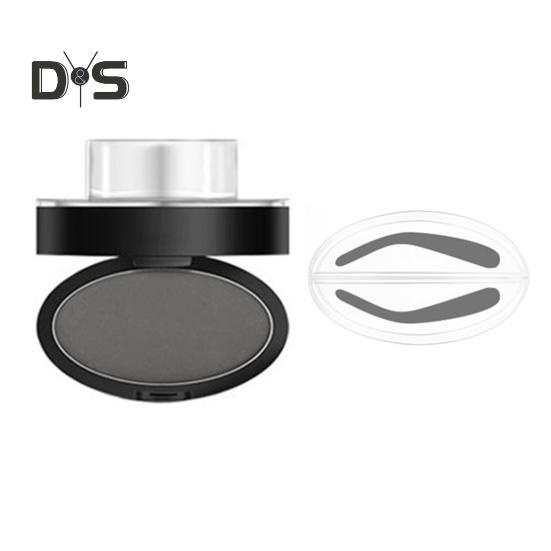 

1/2 шт., 6 г, пудра для бровей, водостойкая, натуральная, долговечная, не размазывается, для ленивых женщин и девочек, форма для бровей, пудра, уплотнение, инструменты для макияжа для начинающих D