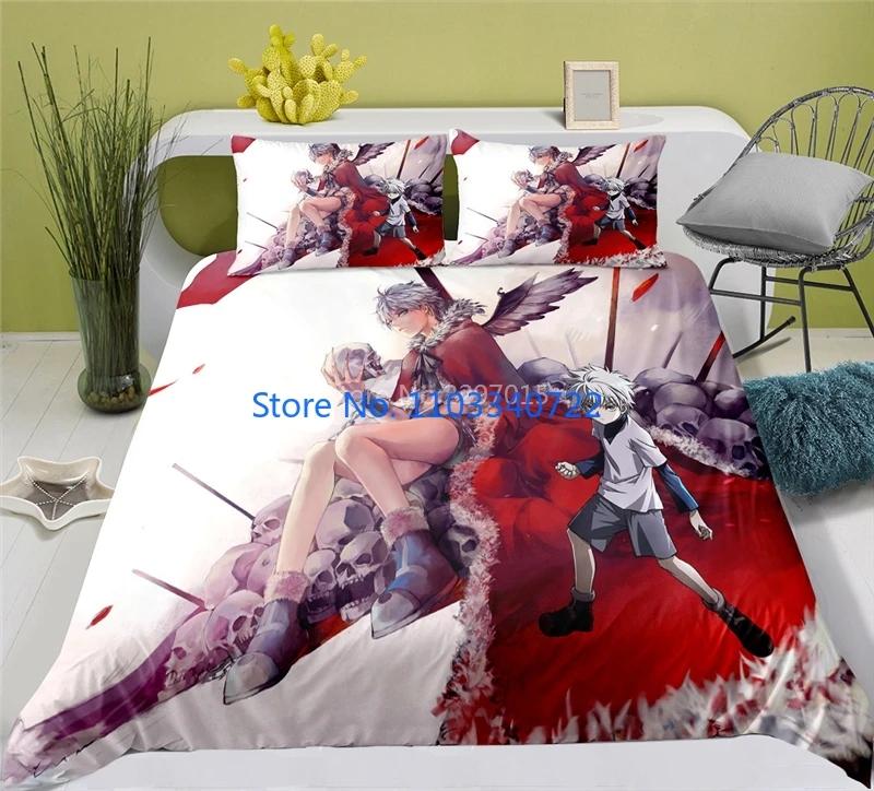Anime HUNTER X Printed Bedding Set  Duvet Cover Set 3D Print Comforter Cover Bedclothes Bedding Sets Bedroom Decor