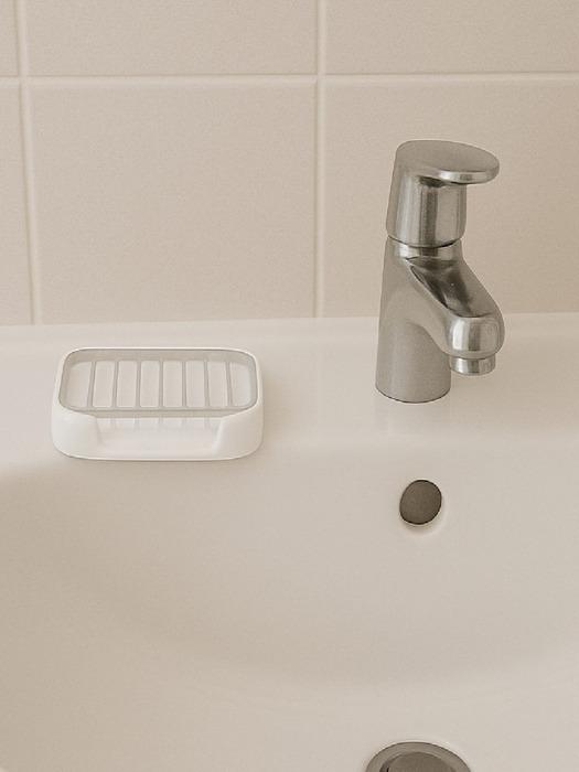 LEC LEC Inclined Drain Soap Dish BB-304 white