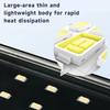 USB Aquarium LED Planted Tank Light Clip-on 6-Row LED Aquascaping Lamp for Nano Fish Planted Tank Aquariums Accessories