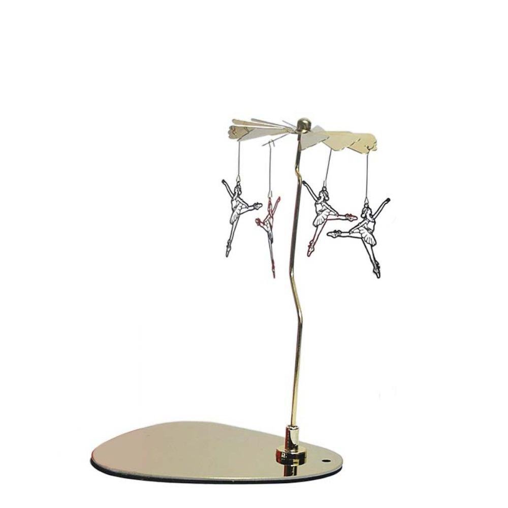 Gold/Silver Rotating Candlestick Stainless Steel Tealight Holder Rotary Candle Holder  Party