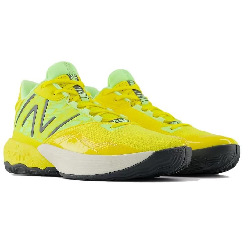 New Balance Two Wxy V4 Unisex Yellow Green Low Top Basketball Shoes BB2WYRT4