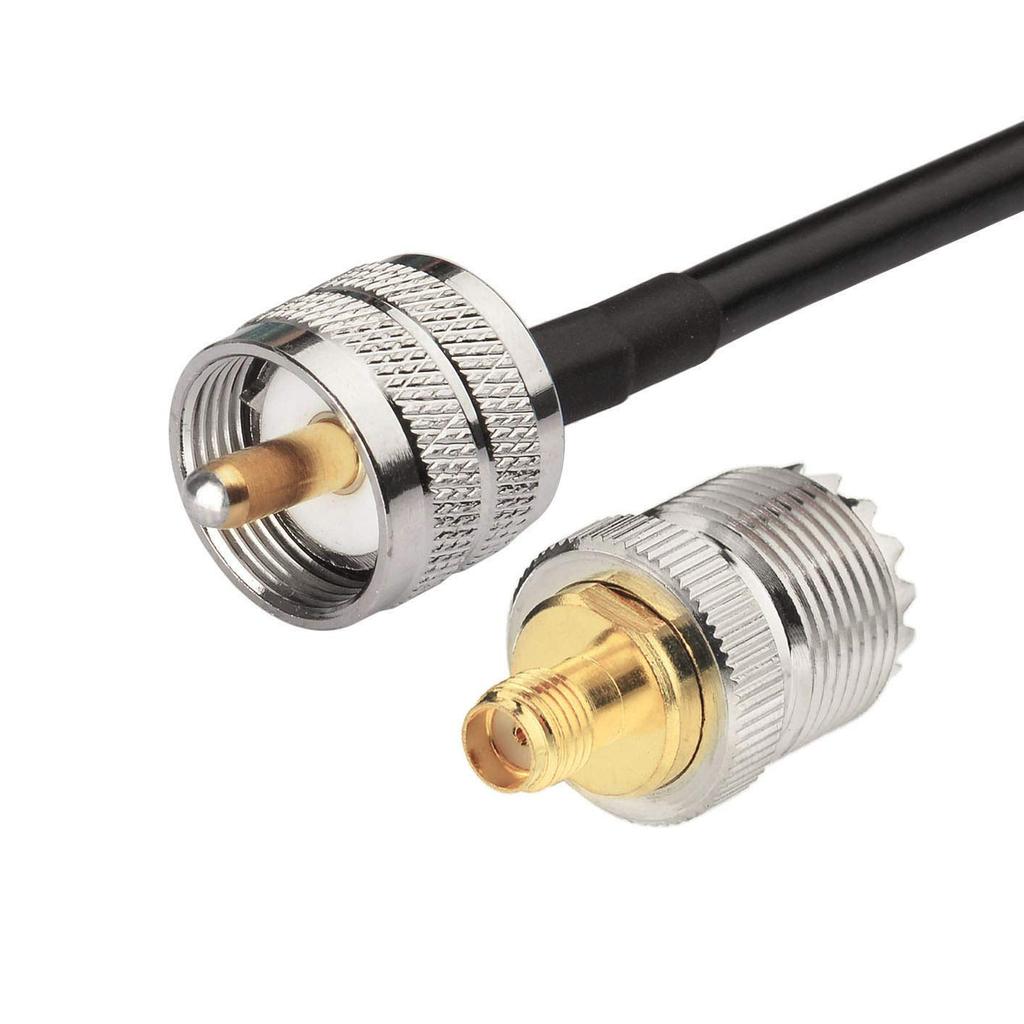 BINGFU Mobile Ham Radio Antenna Dual Frequency VHF UHF Ham Radio Antenna Magnetic Base PL259 Male Antenna Suitable for BTECH ICOM Midland Yaesu TYT