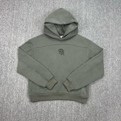 Mertra Patchwork Double Hat Fleece-Lined Hoodie & Casual Pants Set for Men and Women - Autumn High Street Style