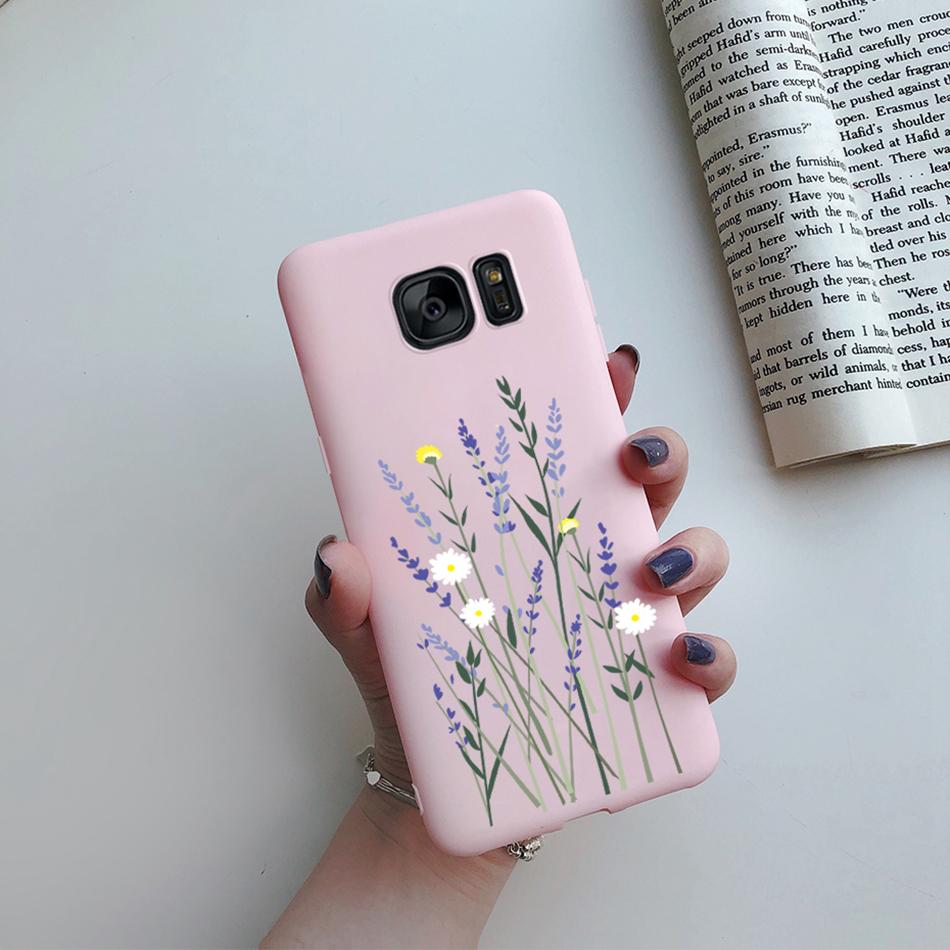 Cute Cat Cactus Silicone Case For Samsung Galaxy S6 Edge S7 Edge Cover Soft Slim Funda For Samsung S6 S7 Edge S6edge S7edge Case
