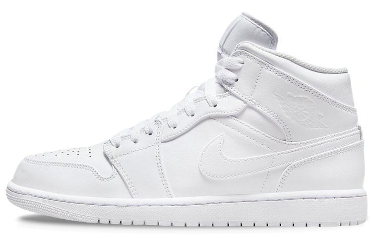 

Air Jordan 1 Mid Triple White 2022 554724-136 43