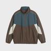 Retro Tri-Color Stand-Up Collar Casual Jacket - Men's Trendy Versatile Student Top for Spring and Autumn