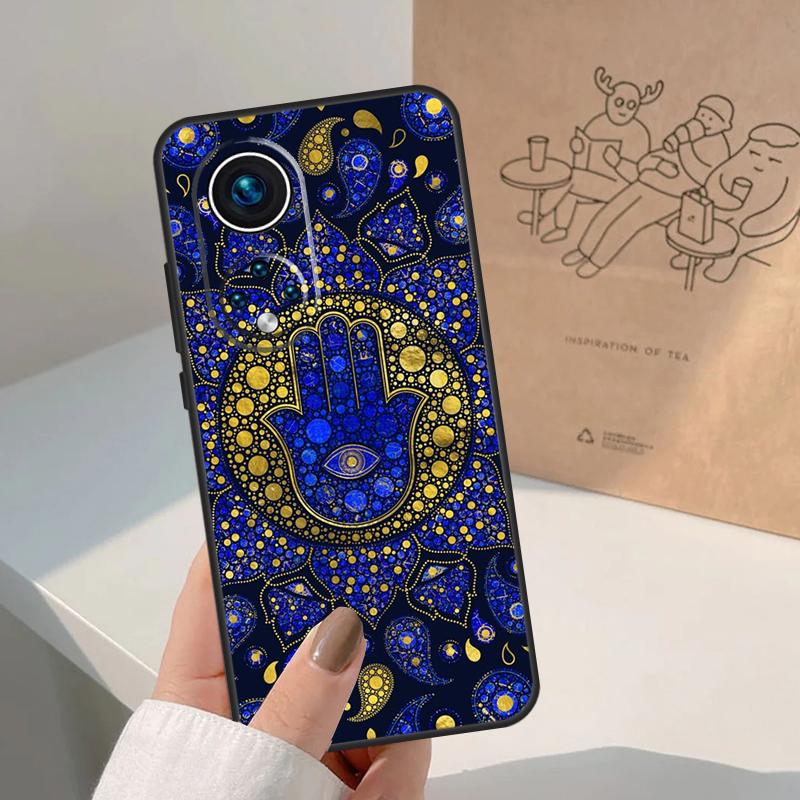 Hamsa Hand of Fatima For Honor Magic 8 Pro 7 6 5 Lite Case For Honor Win RT 200 400 50 70 90 X8b X9a X9b X9c X9d