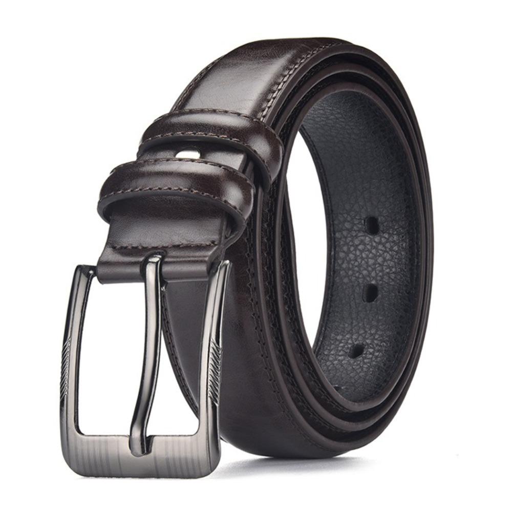 Adjustable Men s Leather Belt PU Leather Waistband Fashion Men s Business Belt Men Accessories