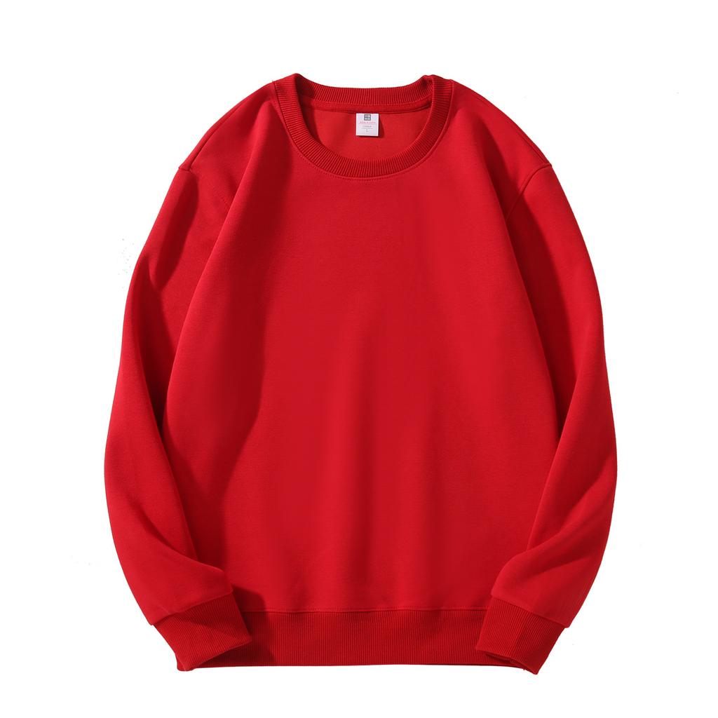 Loose Milk Silk Cotton Round Neck Hoodie Casual Sport Autumn Winter Korean Long Sleeve Couple Hoodies