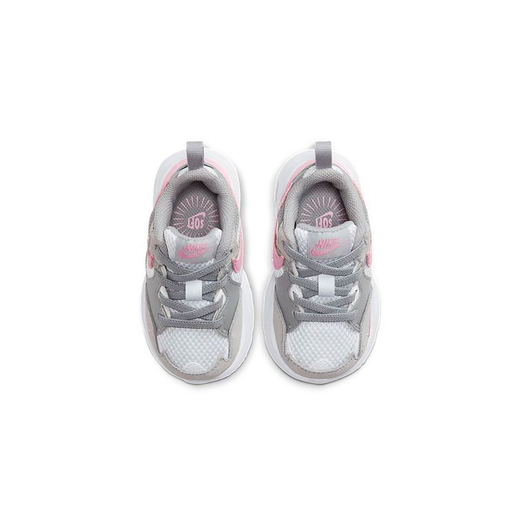 Nike Air Max Fusion Low Top Running Shoes Baby Sneakers White Gray Pink CJ3826-003