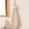 Cartoon Hand Towel, Soft Coral Velvet with Lanyard Towel, Highly Absorbent Hand Drying Towels for Kitchen Bathroom