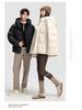 Men's 2025 Short Hooded Winter Down Puffer Jacket - Thick, Warm, High Fill Power