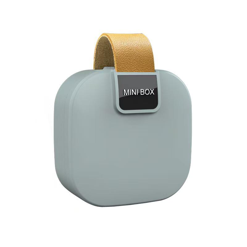 Mini carcasă portabilă de depozitare: Cablu de Date Multifuncțional, Încărcător, Organizator pentru Căști Bluetooth