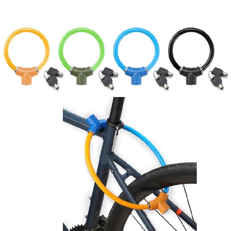 Rings Shape Bicycles Antitheft Lock High Security Mountain Bicycles Lock