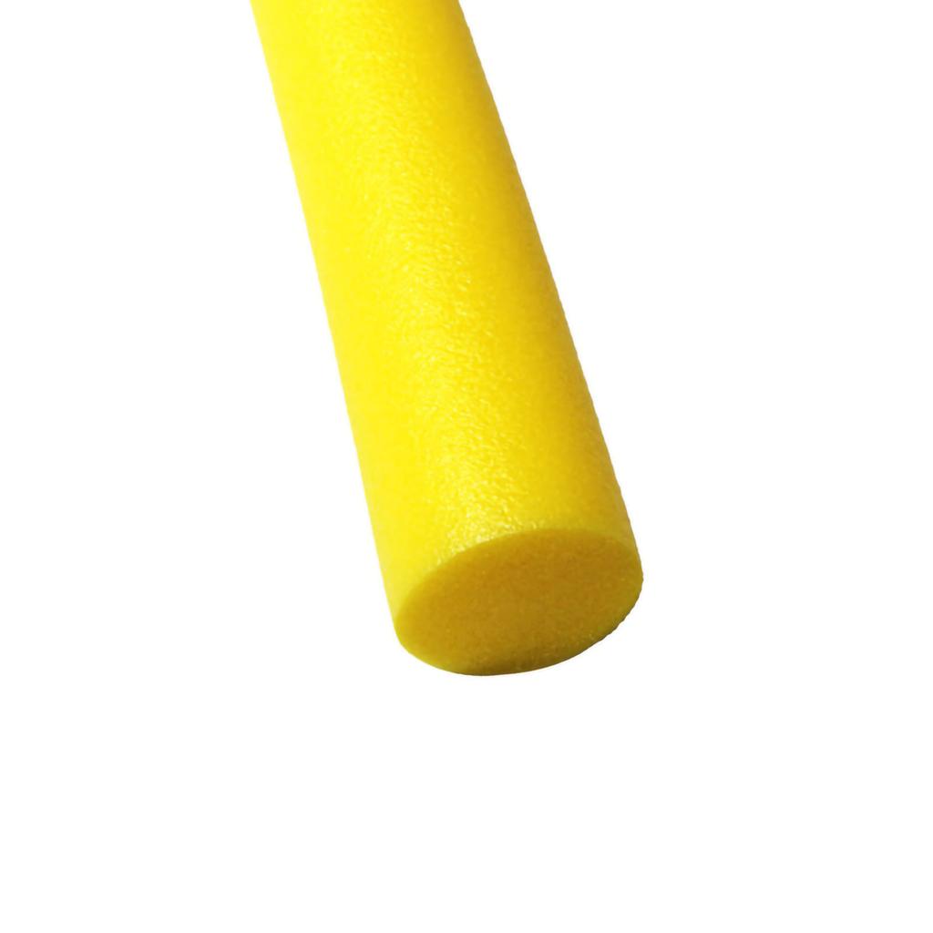 Schwimmende Schaumstoffstange EPE 7cm Umweltfreundlicher runder Stab Schwimmbadzubehör für Kinder Erwachsene Gelb