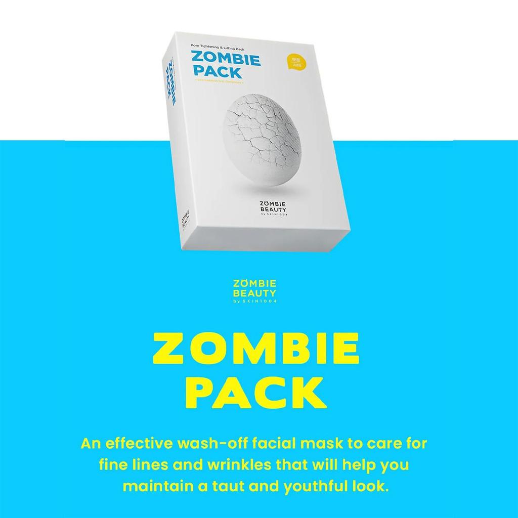 SKIN1004 Zombie Pack Activator Kit, Egg White Albumin, Exfoliate Dead Skin Cells, Brighten Dull Complexion, Korean Cosmetics, Korean Skincare